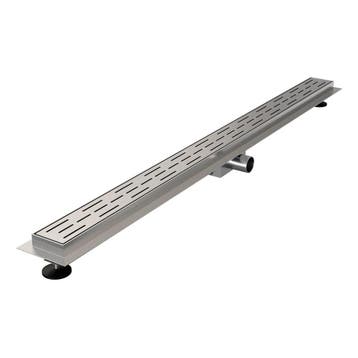 Brauer Douchegoot met Standaard Rooster en Flens - 120 cm -, Ophalen of Verzenden, Nieuw, Rvs