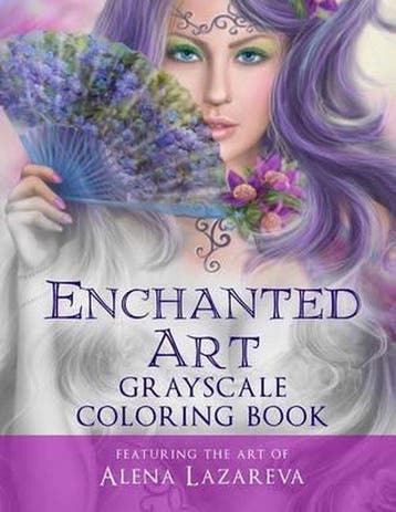 Enchanted Art Grayscale Coloring Book - Cheryl Casey, Verzenden, Zo goed als nieuw, Cheryl Casey