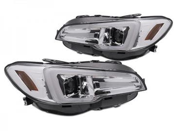 Koplampen Subaru Impreza WRX 14-22 Full LED Chroom, Ophalen of Verzenden, Nieuw