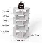 5-Laags Roterend Schoenenrek – 360° Organizer 24 Paar, Verzenden, Nieuw