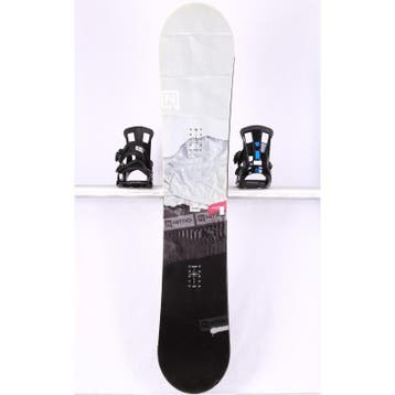 155 snowboard NITRO PRIME RAW 2025, Black/grey, FLATout/ROCK, Verzenden, Gebruikt