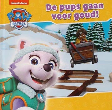 Paw-Patrol-Voorleesboekje-De Pups gaan voor Goud, Verzenden, Zo goed als nieuw