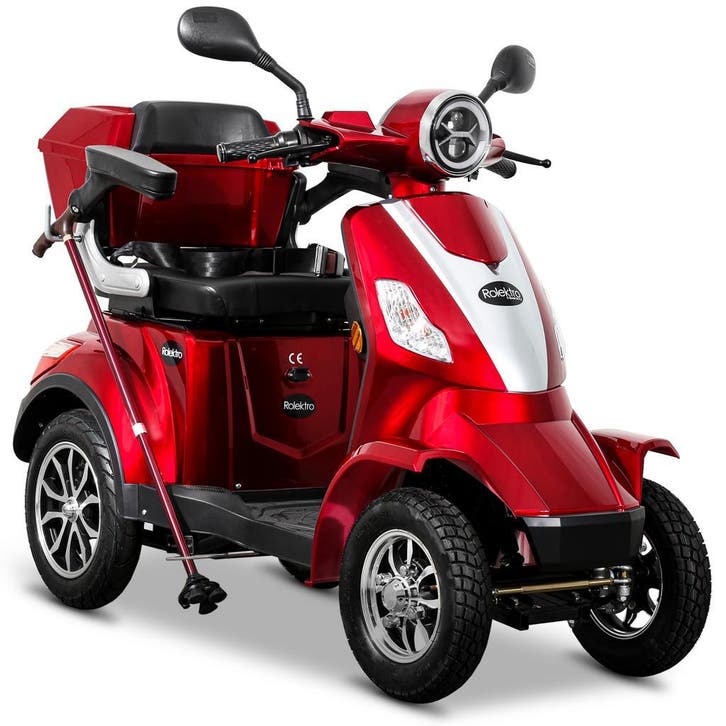 Rolektro E-Quad V.2 Scootmobiel 4-wiel Loodgel, Diversen, Brommobielen en Scootmobielen, 46 km of meer, Nieuw, Overige merken