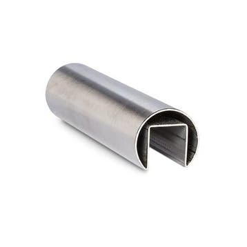 Balustrade handrail rond RVS diameter 42.4mm-2500 mm-Voor bu, Ophalen of Verzenden, Nieuw