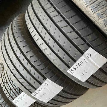 2 x Bridgestone Alenza 001 245-50-19 Zomerbanden 7mm, 19 inch, Ophalen of Verzenden, Band(en), Personenwagen