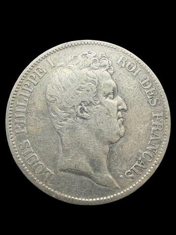 Frankrijk. Louis Philippe I. 5 Francs (Zonder minimumprijs)
