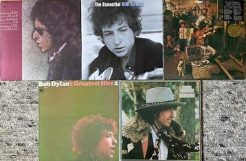 Bob Dylan - 2 x Double LPs + 3 x LPs - Diverse titels - LP, Nieuw in verpakking