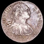 Spanje. Carlos IV. 8 Reales 1807 Lima JP (Zonder