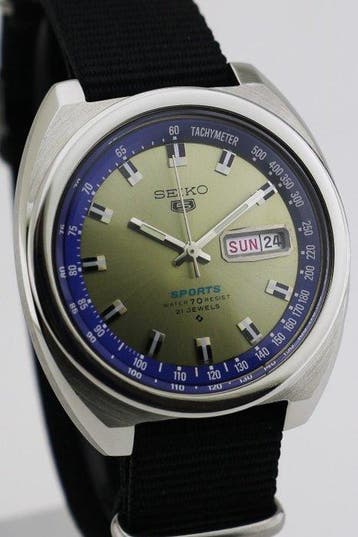 Seiko - Sports – Automatic Day-Date - Zonder minimumprijs -, Sieraden, Tassen en Uiterlijk, Horloges | Antiek