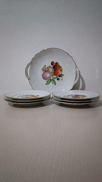Richard Ginori - Dessertservies (9) - Porselein, Antiek en Kunst