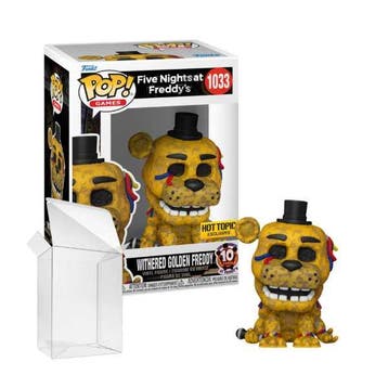 Funko Pop  FNAF  ered Golden Freddy 1033 Hot Topic, Verzamelen, Poppetjes en Figuurtjes, Verzenden, Nieuw