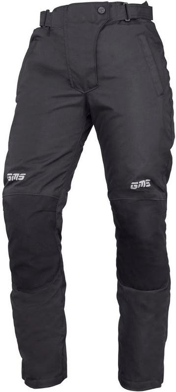 gms Starter Dames Zwarte Textiele Motorbroek, Motoren, Nieuw met kaartje, Verzenden, Broek | textiel, Dames