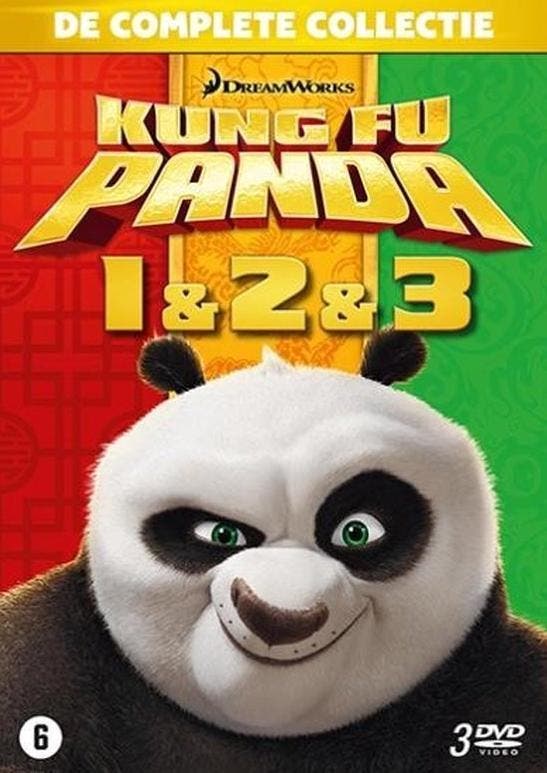 Kung Fu Panda 1 - 3 (DVD) (Losse Delen), Cd's en Dvd's, Dvd's | Tekenfilms en Animatie, Verzenden