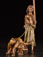 Bergman-amforamerk, de inscriptie “GESCH.” - sculptuur,