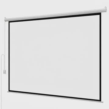 Gemotoriseerd Projectiescherm 120 inch 4:3 4K 1080 HD met Af, Audio, Tv en Foto, Beamers, Verzenden, Nieuw