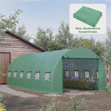 Outsunny Tunnelkas Hoes 6x3x2m - UV-bestendig, Waterdicht me, Verzenden, Nieuw