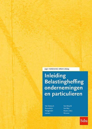 Inleiding Belastingheffing ondernemingen en, 9789012409469, Verzenden, Zo goed als nieuw, HBO