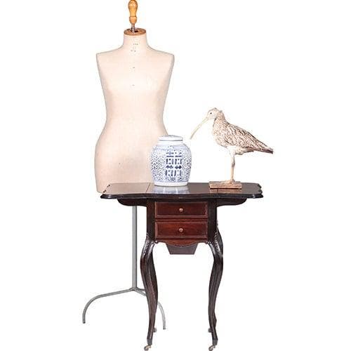 Koninklijk Palissander Werktafeltje priv Koningin Wilhelmina, Antiek en Kunst, Antiek | Meubels | Tafels, Ophalen of Verzenden