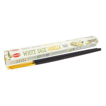 HEM White Sage Vanilla Wierook (pakje á 20 stokjes), Ophalen of Verzenden, Nieuw