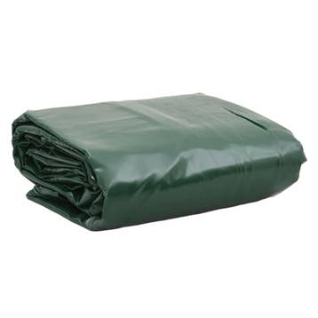 vidaXL Dekzeil 650 g/m² 4x6 m groen, Verzenden, Nieuw