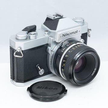Nikon Nikomat FT2 + Ai Nikkor 50mm F2 Analoge camera, Nieuw