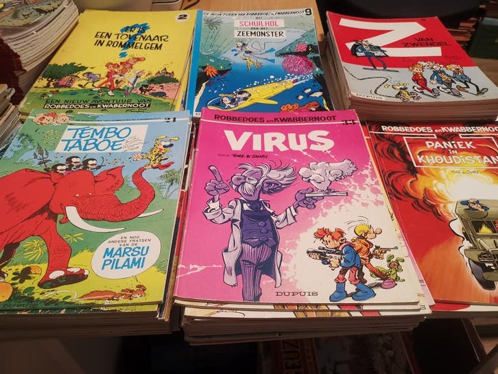 Robbedoes | Kwabbernoot, Marsupilami, Stripboeken, Franquin, Boeken, Stripboeken, Gelezen, Complete serie of reeks, Verzenden