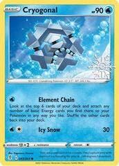 Cryogonal 043/203 Holo Snowflake (Evolving Skies), Hobby en Vrije tijd, Verzamelkaartspellen | Pokémon, Ophalen of Verzenden, Nieuw
