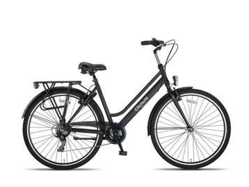 Crown New York Damesfiets 28 inch - Mat Zwart, Fietsen en Brommers, Fietsen | Dames | Damesfietsen, Verzenden, Nieuw, Overige merken