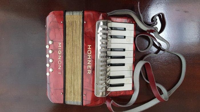 Hohner - Mignon I - - Accordeon - Duitsland (Zonder, Muziek en Instrumenten, Blaasinstrumenten | Blokfluiten