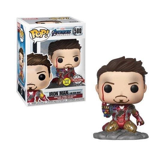 Funko Pop #580 Marvel avengers End Game - Iron Man  Glow in, Kinderen en Baby's, Speelgoed | Overig, Verzenden