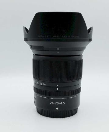 Nikon Z 24-70mm f/4.0 S OCCASION (143), Audio, Tv en Foto, Ophalen of Verzenden, Zo goed als nieuw