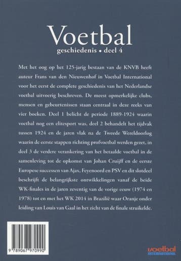 Voetbal 9789067970990 Frans van den Nieuwenhof, Boeken, Verzenden, Zo goed als nieuw, Frans van den Nieuwenhof