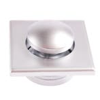 Mini Knop+Ring Vierkant Pushlock Nikkel Mat 2st., Caravans en Kamperen, Ophalen of Verzenden, Nieuw