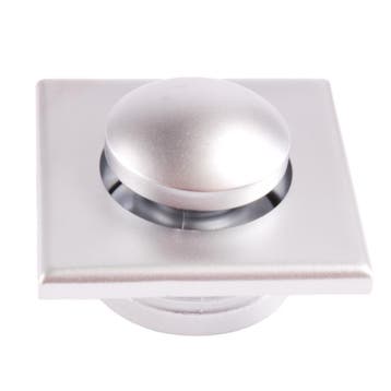 Mini Knop+Ring Vierkant Pushlock Nikkel Mat 2st., Caravans en Kamperen, Ophalen of Verzenden, Nieuw