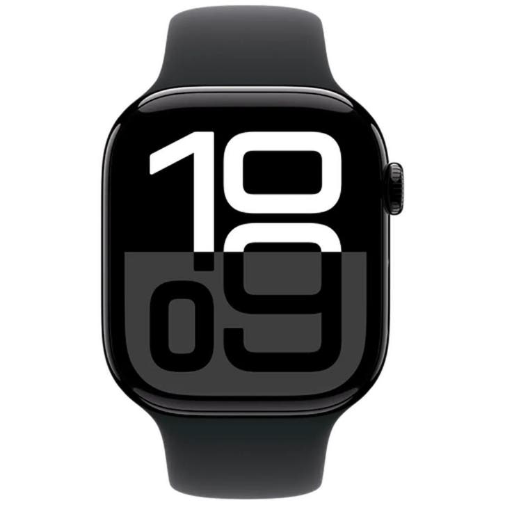 Apple Watch series 10- 46mm - (Jet) Black - GPS and Cellular, Sieraden, Tassen en Uiterlijk, Smartwatches, iOS, Waterdicht, Zwart
