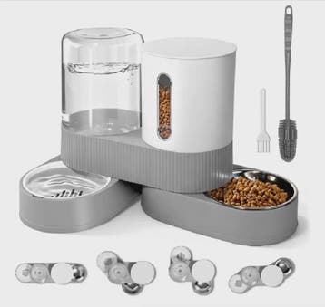 Automatische Voer- en Waterdispenser voor Katten & Honden -, Verzenden, Nieuw