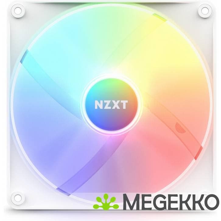 NZXT F140 Core - 140mm RGB Fan - Single - White, Computers en Software, Computerkoelers, Nieuw, Verzenden