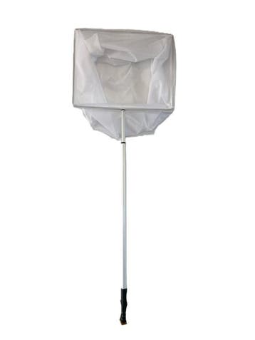 Extra fijn schepnet 25cm met telescoopsteel van 80 tot 125cm, Ophalen of Verzenden, Nieuw, Vijvernet