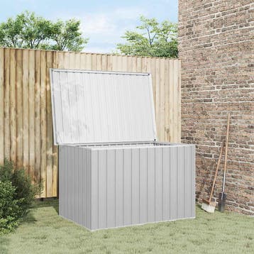 vidaXL Tuinbox 149x99x93 cm grijs, Tuin en Terras, Verzenden, Nieuw