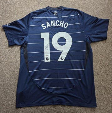 Aston Villa - Premier League - Jadon Sancho - Voetbalshirt, Nieuw
