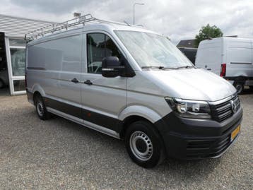 Volkswagen Crafter 35 2.0TDI 177PK L3H2 3-zits Imp Haak Beti, Stof, Gebruikt, Euro 6, Volkswagen