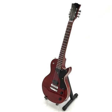 Miniatuur replica Gibson Les Paul gitaar - The Beatles, Ophalen of Verzenden, Nieuw, Pop, Beeldje of Miniatuur