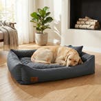 Hondenmand Antraciet 120x90cm | Waterdicht | OP=OP, Dieren en Toebehoren, Hondenmanden, Ophalen of Verzenden, Nieuw, Polyester