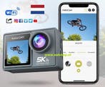 5K actioncamera action camera pro go 12 13 EIS touchscreen *, Verzenden, Nieuw