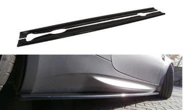 Zijskirts Diffusers BMW M3 E92 / E93 Glanzend Zwart, Ophalen of Verzenden, Nieuw
