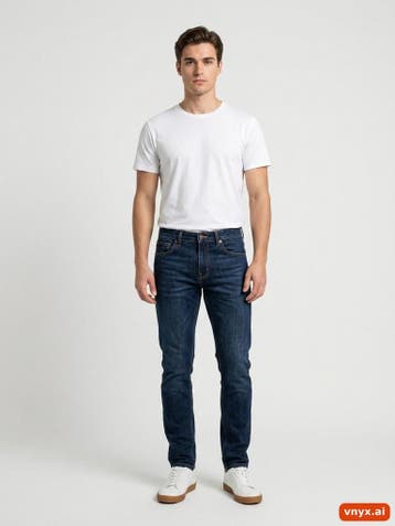 Levis Jeans Heren maat WW28 / L32 Donkerblauw Vintage, Ophalen of Verzenden, Nieuw