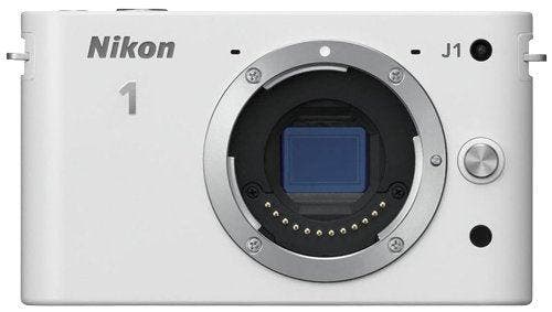 Nikon 1 J1 Systeemcamera Body - Wit (FLITSER DEFECT), Audio, Tv en Foto, Fotocamera's Digitaal, Zo goed als nieuw, Verzenden