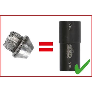 KS Tools Speciale 1/2 Krachtdoppenset Ford Aluminiumvelgen, Verzenden, Nieuw