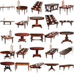 Zeldzaam mooie tafels gerestaureerd bezorgd en met garantie, Antiek en Kunst, Ophalen of Verzenden