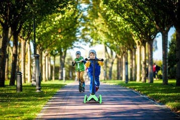 2dekans | No Fear Kinderstep - Step 3 Wielen -, Ophalen of Verzenden, Zo goed als nieuw, No Fear